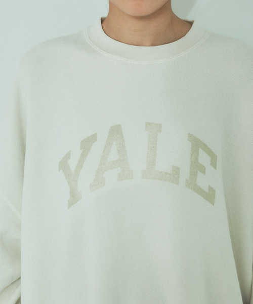 Rouge vif（ルージュヴィフ）の「【REMI RELIEF/レミレリーフ】別注YALEスウェット（スウェット・レディース・ホワイト/ブラック/ブラウン・フリー）」の19枚目の写真