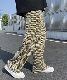 ジオメプリーツイージーパンツ