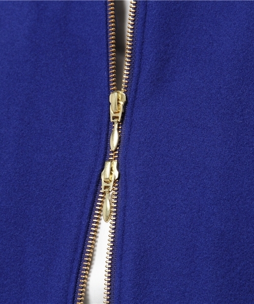 LOUNGEDRESS（ラウンジドレス）の「ノーカラーコート（その他アウター・レディース・ロイヤルブルー/ブラック・ﾌﾘ-）」の4枚目の写真