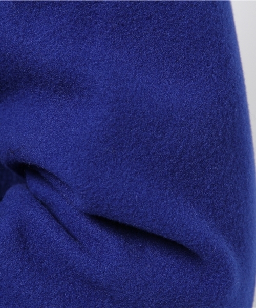 LOUNGEDRESS（ラウンジドレス）の「ノーカラーコート（その他アウター・レディース・ロイヤルブルー/ブラック・ﾌﾘ-）」の5枚目の写真