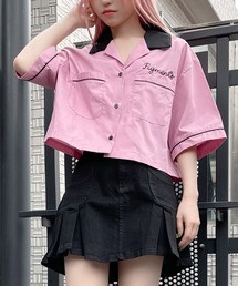 Figments | クロップドボーリングシャツ(シャツ/ブラウス)