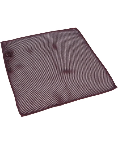 TOKYO SHIRTS(トウキョウシャツ)の「ベーシック ポケットチーフ(ポケットチーフ・メンズ・ネイビー/ダークブラウン/ワインレッド/ホワイト・FREE)」の7枚目の写真