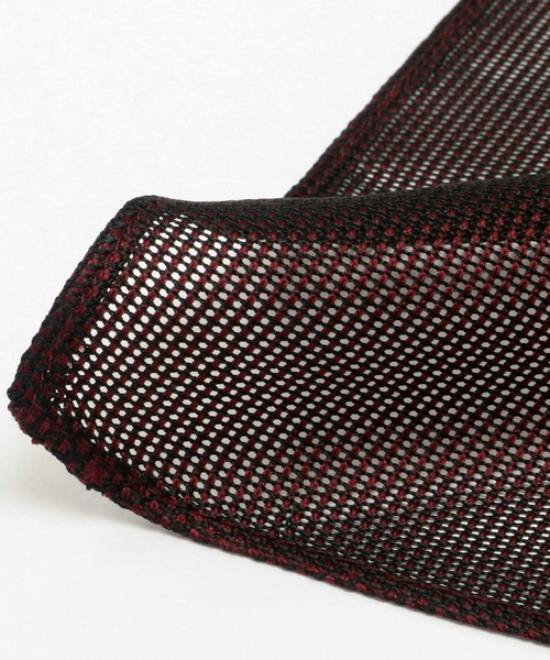 TOKYO SHIRTS(トウキョウシャツ)の「ベーシック ポケットチーフ(ポケットチーフ・メンズ・ネイビー/ダークブラウン/ワインレッド/ホワイト・FREE)」の8枚目の写真