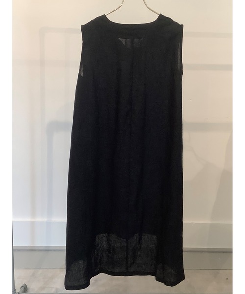 ulu(ウル)の「original Aline linen dress(ワンピース・レディース・ホワイト/ブラック・FREE)」の15枚目の写真