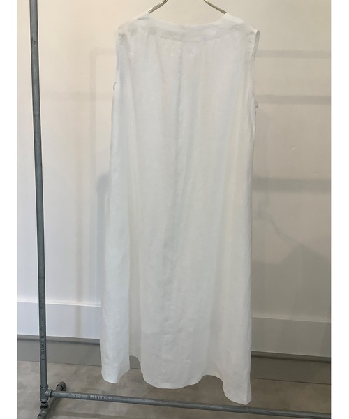 ulu(ウル)の「original Aline linen dress(ワンピース・レディース・ホワイト/ブラック・FREE)」の18枚目の写真