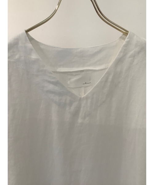 ulu(ウル)の「original Aline linen dress(ワンピース・レディース・ホワイト/ブラック・FREE)」の19枚目の写真