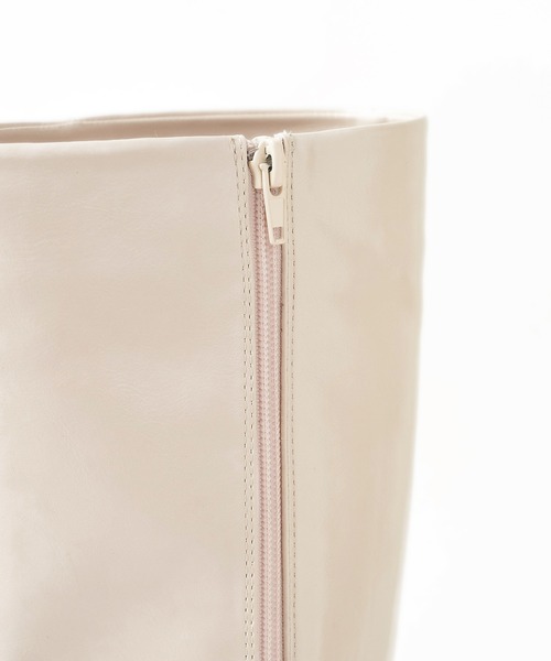 ROYAL PARTY（ロイヤルパーティー）の「ロングブーツ（ブーツ・レディース・ベージュ/ブラック/オフホワイト・MEDIUM/LARGE）」の21枚目の写真