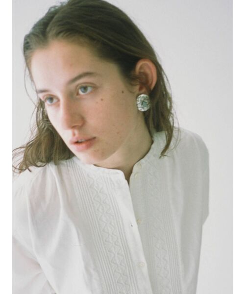 Ungrid（アングリッド）の「コンチョモチーフピアス（ピアス（両耳用）・レディース・シルバー・FREE）」の3枚目の写真