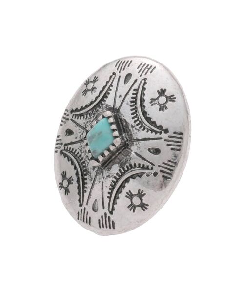 Ungrid（アングリッド）の「コンチョモチーフピアス（ピアス（両耳用）・レディース・シルバー・FREE）」の5枚目の写真