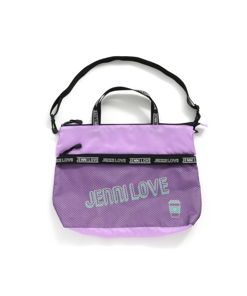 JENNI love(ジェニィラブ)の「2wayレッスンバッグ(ショルダーバッグ・キッズ・ブラック/ラベンダー/ミント・F)」の11枚目の写真