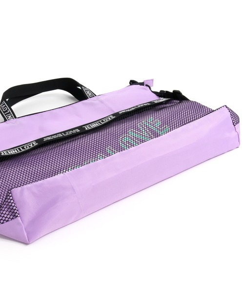 JENNI love(ジェニィラブ)の「2wayレッスンバッグ(ショルダーバッグ・キッズ・ブラック/ラベンダー/ミント・F)」の17枚目の写真