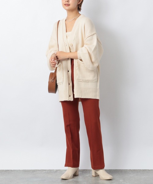 カーディガン ボレロ XLARGE（エクストララージ）の「SWITCH COLOR KNIT CARDIGAN