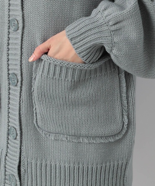 Heather（ヘザー）の「VネックBIGカーディガン 227978