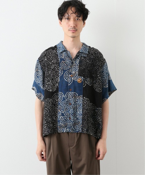 Story mfg.(ストーリーエムエフジー)の「【STORY mfg / ストーリーエムエフジー】Greetings Shirt indigo bark sp(シャツ/ブラウス・メンズ・ネイビー・SMALL)」の8枚目の写真