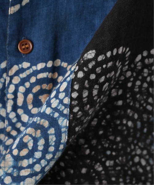 Story mfg.(ストーリーエムエフジー)の「【STORY mfg / ストーリーエムエフジー】Greetings Shirt indigo bark sp(シャツ/ブラウス・メンズ・ネイビー・SMALL)」の5枚目の写真