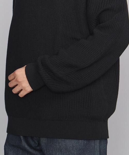 BEAUTY&YOUTH UNITED ARROWS（ビューティーアンドユースユナイテッドアローズ）の「BY クリスプ アゼ フォルム ニット（ニット/セーター・メンズ・ブラック/ダークブラウン/ベージュ/グレー/ロイヤルブルー・S/M/L/XL）」の7枚目の写真