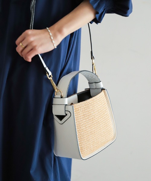 NOMBRE IMPAIR（ノンブルアンペール）の「【Marant】ラフィアコンビ