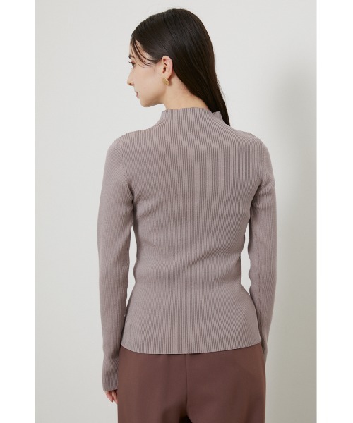 rienda(リエンダ)の「AWウォッシャブルハイネックニットトップス(ニット/セーター・レディース・ブラック/ライトグリーン/ライトベージュ/ライトパープル・FREE)」の14枚目の写真