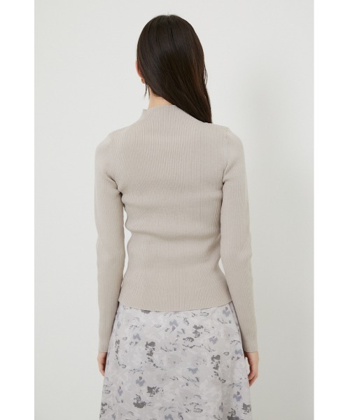 rienda(リエンダ)の「AWウォッシャブルハイネックニットトップス(ニット/セーター・レディース・ブラック/ライトグリーン/ライトベージュ/ライトパープル・FREE)」の18枚目の写真