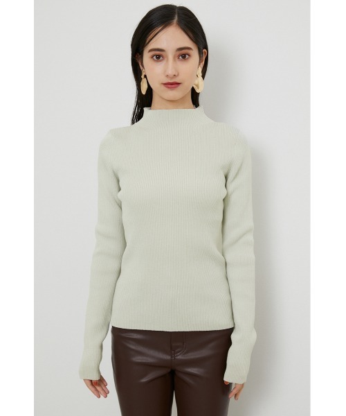 rienda(リエンダ)の「AWウォッシャブルハイネックニットトップス(ニット/セーター・レディース・ブラック/ライトグリーン/ライトベージュ/ライトパープル・FREE)」の19枚目の写真