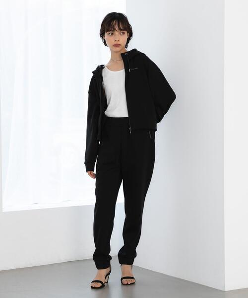 FEELING MADE（フィーリングメイド）の「FEELING MADE ソフトエアースウェット ジョガーパンツ <UNISEX>（その他パンツ・レディース・ライラック/ブラック/ライトグレー・S/M/L）」の5枚目の写真