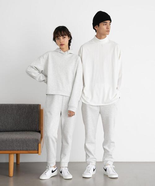FEELING MADE（フィーリングメイド）の「FEELING MADE ソフトエアースウェット ジョガーパンツ <UNISEX>（その他パンツ・レディース・ライラック/ブラック/ライトグレー・S/M/L）」の12枚目の写真