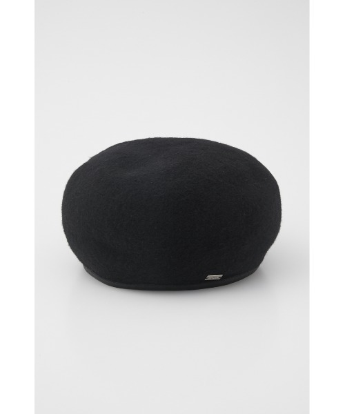 SLY(スライ)の「WOOL BERET ウールベレー(ハンチング/ベレー帽・レディース・ブラック/グレー・FREE)」の3枚目の写真