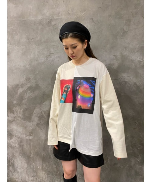 SLY(スライ)の「WOOL BERET ウールベレー(ハンチング/ベレー帽・レディース・ブラック/グレー・FREE)」の21枚目の写真