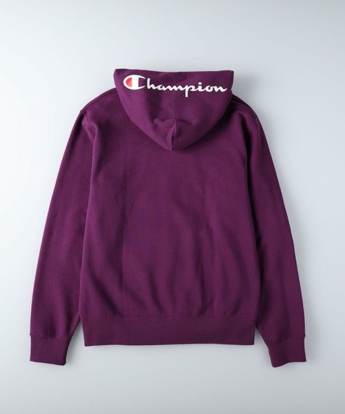 Champion（チャンピオン）の「【Champion】フードスクリプトビッグシルエットパーカー（パーカー・メンズ・ホワイト/ブラック/パープル・L/M/XL）」の16枚目の写真