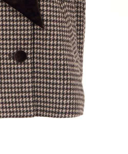 axes femme（アクシーズファム）の「ベロアリボン付ショートコート（ピーコート・レディース・ブラウン/ダークグリーン/ブラック・MEDIUM）」の11枚目の写真