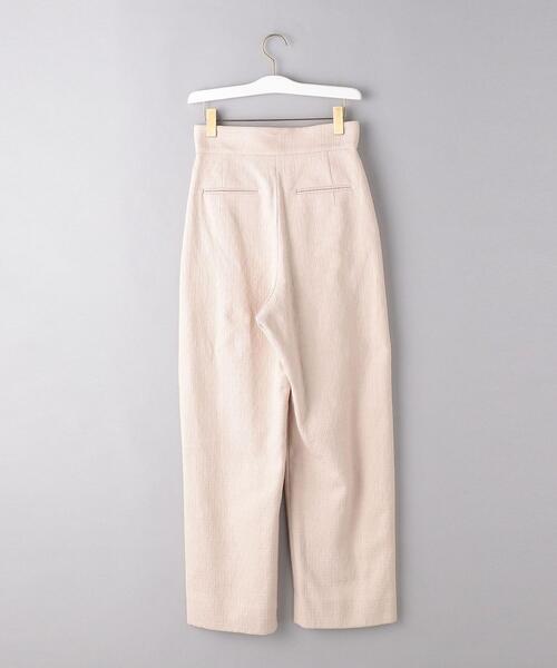 AEWEN MATOPH(イウエン マトフ)の「<AEWEN MATOPH(イウエン マトフ)>コットン ハイウエスト タック ワイドパンツ(その他パンツ・レディース・ブラック/ライトピンク・38/34/36)」の11枚目の写真