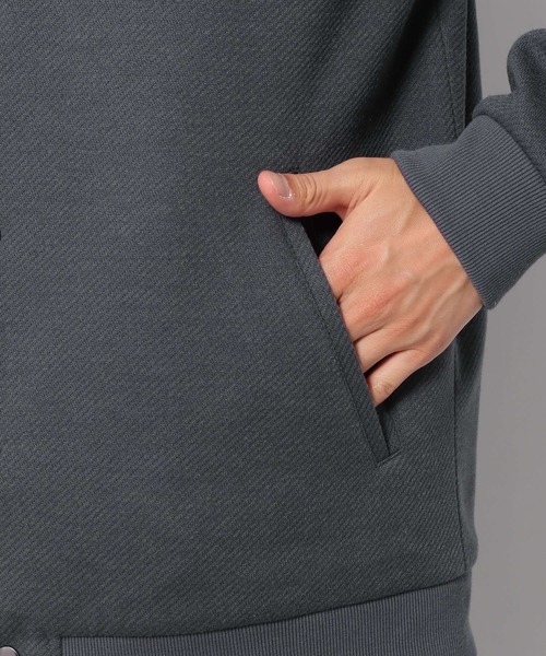 LAKOLE（ラコレ）の「メルトンカルゼスタジャン / 218471（スタジャン・メンズ・ブラック/グレー/ブラウン・MEDIUM/LARGE）」の19枚目の写真