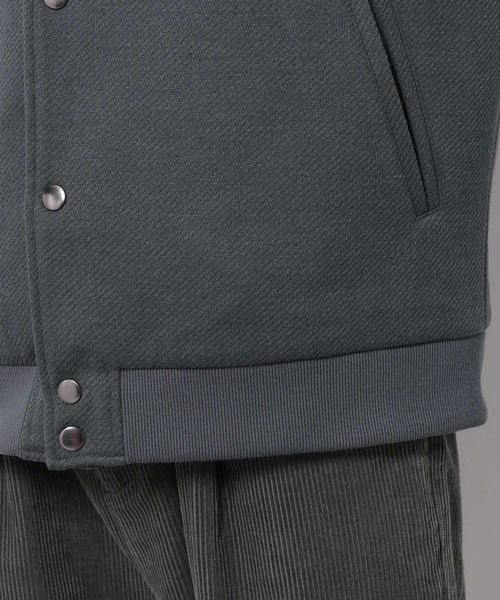 LAKOLE（ラコレ）の「メルトンカルゼスタジャン / 218471（スタジャン・メンズ・ブラック/グレー/ブラウン・MEDIUM/LARGE）」の20枚目の写真