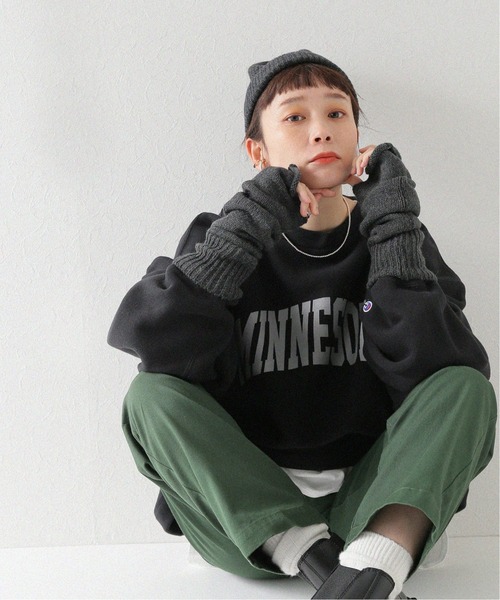 Calimar（カリマール）の「【Calimar/カリマール】LONG HAND WARMER：ハンドウォーマー◆（手袋・レディース・ブラウン/グレー/カーキ/ナチュラル・FREE）」の16枚目の写真