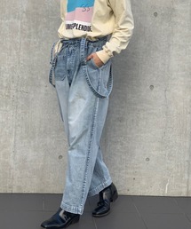 Johnbull | サスペンダーワイドパンツ(その他パンツ)