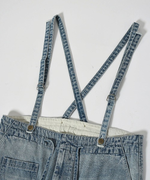 Johnbull（ジョンブル）の「サスペンダーワイドパンツ（その他パンツ・メンズ・ライトインディゴブルー・MEDIUM/LARGE/SMALL）」の16枚目の写真