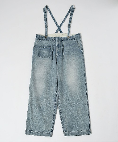 Johnbull（ジョンブル）の「サスペンダーワイドパンツ（その他パンツ・メンズ・ライトインディゴブルー・MEDIUM/LARGE/SMALL）」の13枚目の写真