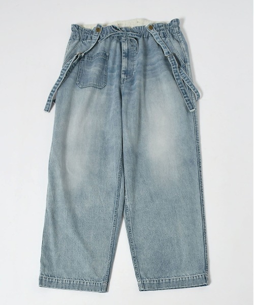 Johnbull（ジョンブル）の「サスペンダーワイドパンツ（その他パンツ・メンズ・ライトインディゴブルー・MEDIUM/LARGE/SMALL）」の14枚目の写真