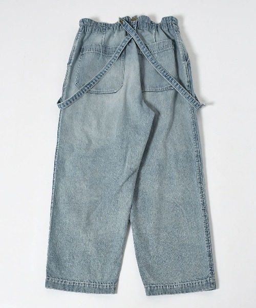 Johnbull（ジョンブル）の「サスペンダーワイドパンツ（その他パンツ・メンズ・ライトインディゴブルー・MEDIUM/LARGE/SMALL）」の15枚目の写真