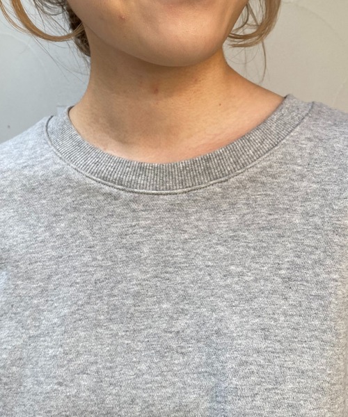 CAPRICIEUX LE'MAGE(カプリシューレマージュ)の「バナナクロップスエット(スウェット・レディース・ブラック/アイボリー/グレー・FREE)」の9枚目の写真