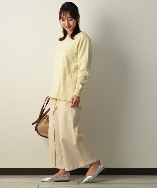 INTERPLANET（インタープラネット）の「フロントＺＩＰデニムパンツ（デニムパンツ・レディース・ブルー/インディゴブルー/ナチュラル・FREE）」の20枚目の写真