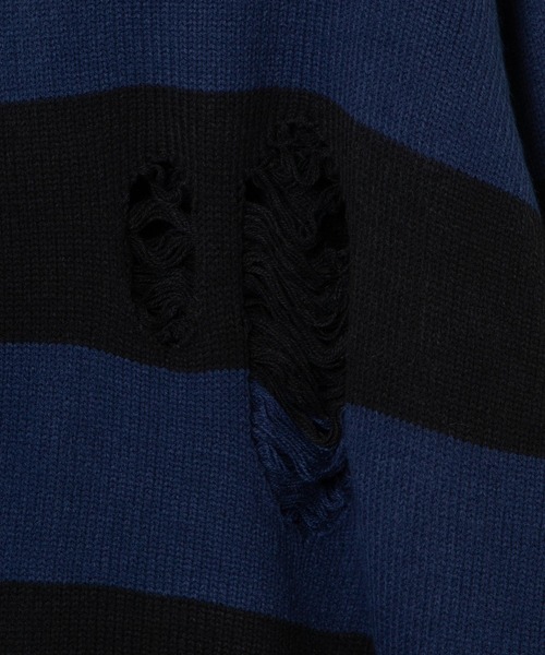 Whinny（ホワイニー）の「Whinny/ゾンビニット（ニット/セーター・レディース・ブルー・FREE）」の16枚目の写真