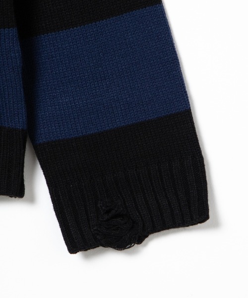 Whinny（ホワイニー）の「Whinny/ゾンビニット（ニット/セーター・レディース・ブルー・FREE）」の18枚目の写真