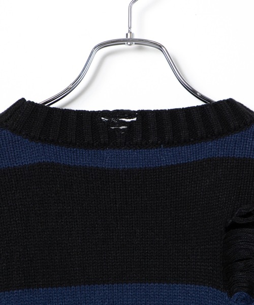 Whinny（ホワイニー）の「Whinny/ゾンビニット（ニット/セーター・レディース・ブルー・FREE）」の15枚目の写真