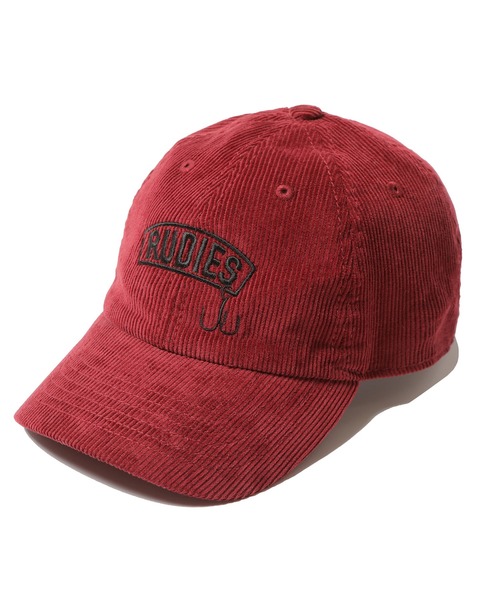 RUDIE'S(ルーディーズ)の「RUDIE'S FISHING CLUB HOOK CORDUROY PANELCAP(キャップ・メンズ・ブラック/グリーン/バーガンディー・FREE)」の3枚目の写真