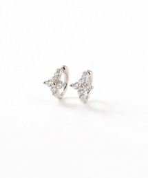 GP(SV925)/SV925 CZフラワーカフイヤリング