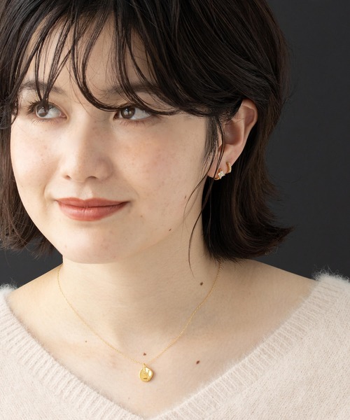 JUICY ROCK（ジューシーロック）の「GP(SV925)/SV925 CZフラワーカフイヤリング（イヤリング・レディース・シルバー/ゴールド・ONE SIZE）」の12枚目の写真