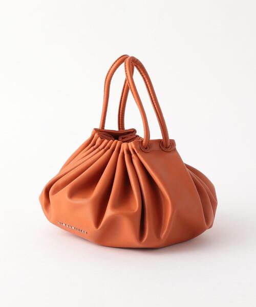 6(ロク)の「<SIMON MILLER>FAKE LEATHER SCRUNCH BAG/バッグ(ハンドバッグ・レディース・オレンジ・FREE)」の2枚目の写真