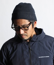 BASIC C/A KN WATCH：コットン/アクリル ベーシック ニットキャップ ニット帽