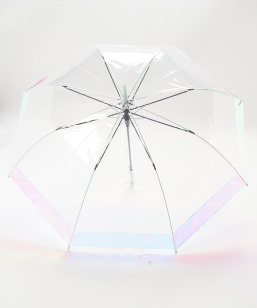 Dita（ディータ）の「【透明傘】オーロラアンブレラ 長傘（長傘・レディース・ライトグリーン系/パープル系その他・60cm）」の3枚目の写真
